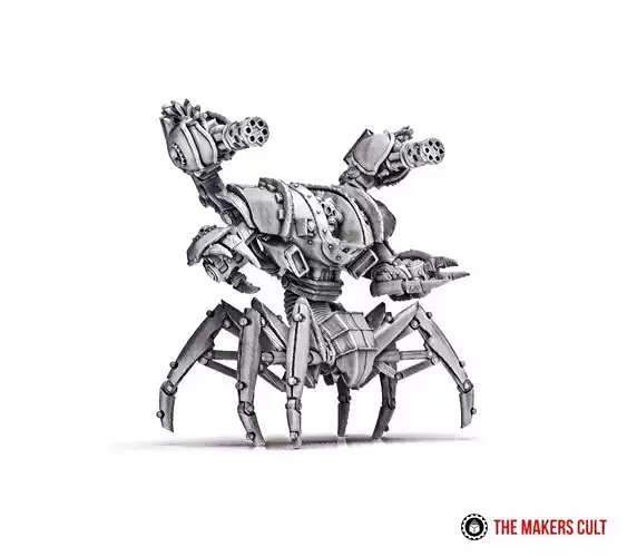 Dark Techno Carcinax Automata 3D print model