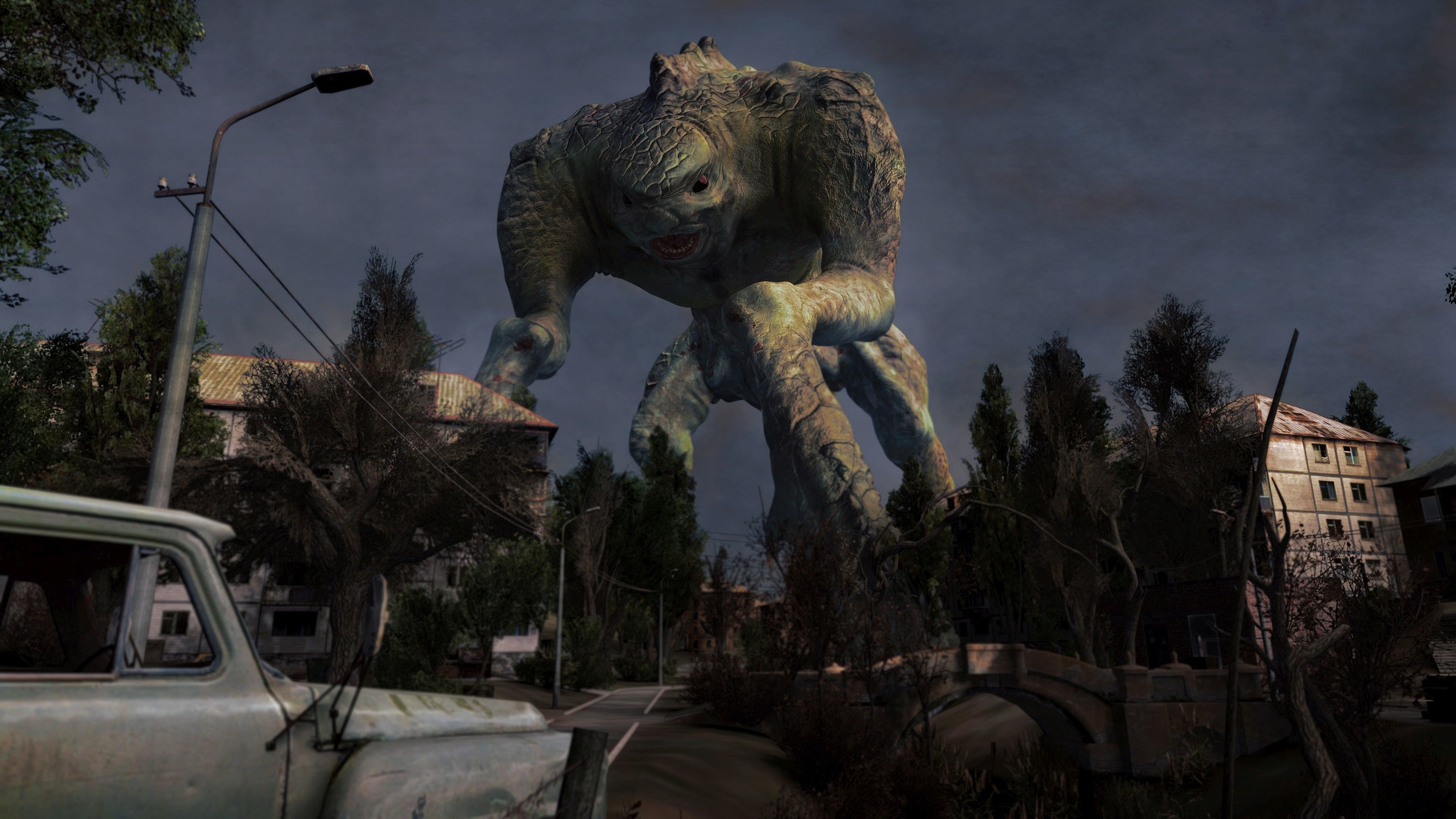 Monster Bush Master Mutant Low-poly 3D model_8