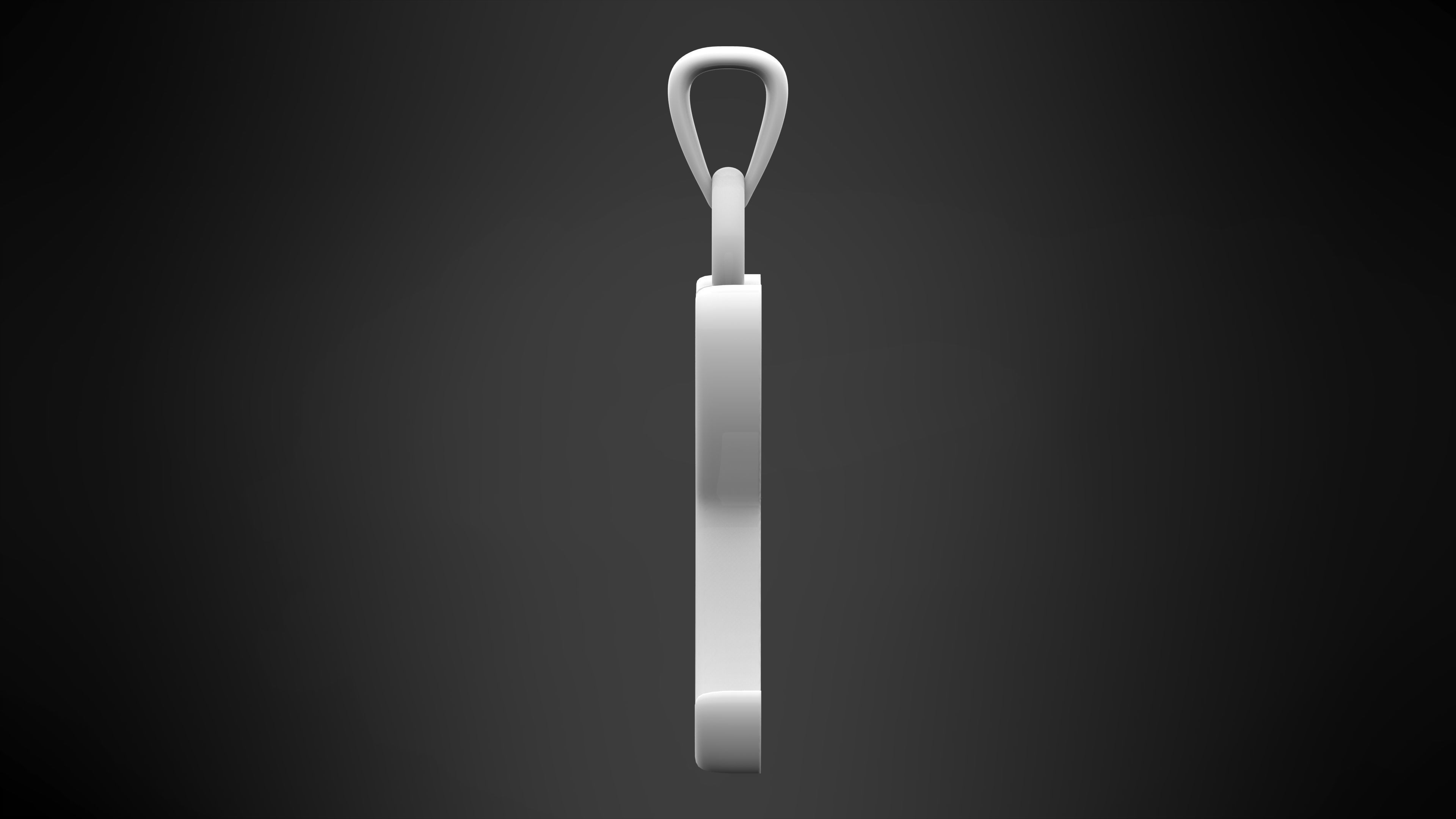 Nautilus Pompilius Font K Pendant 3D print model_6