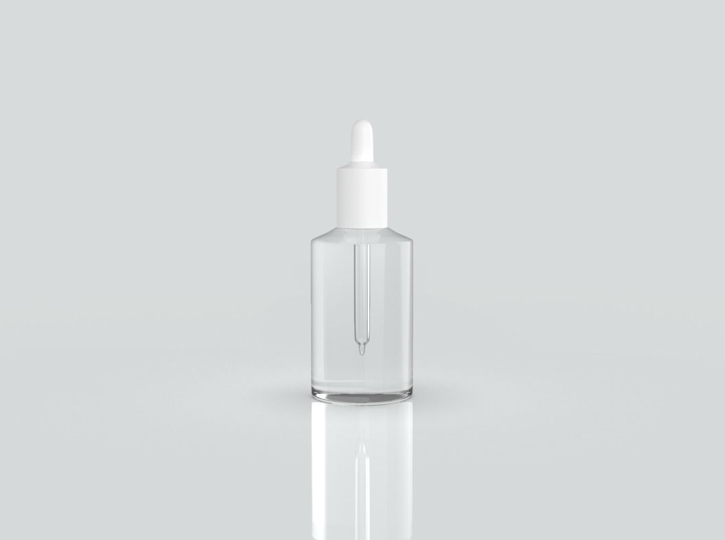 Serum Bottle Cosmetic 3D model CGTrader
