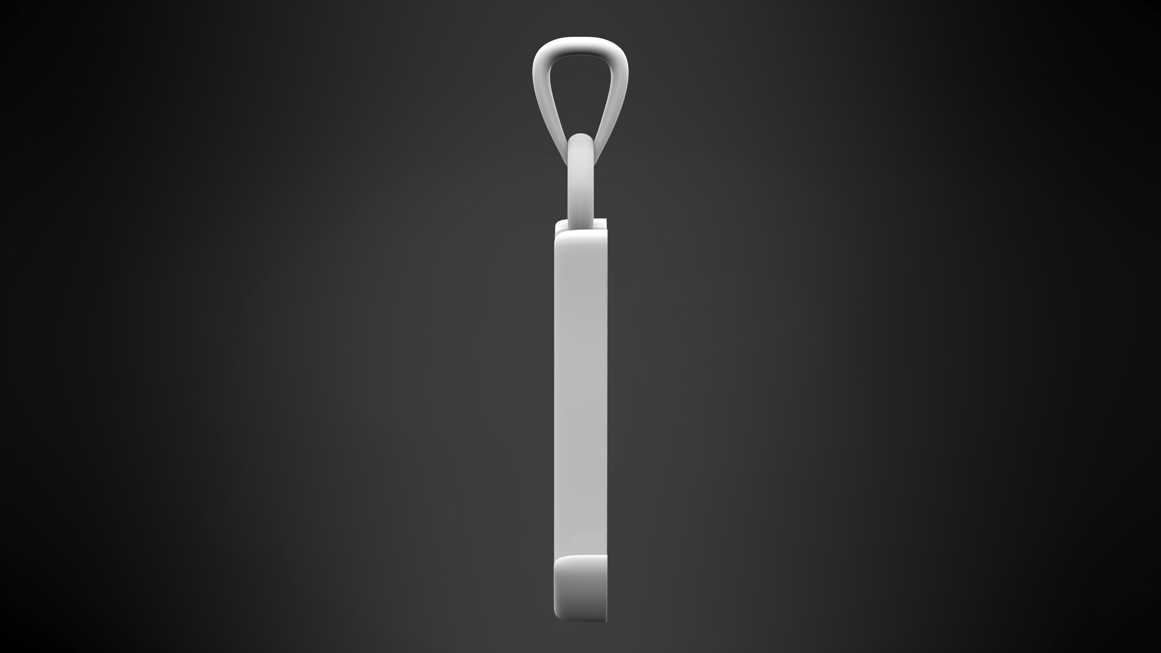 Nautilus Pompilius Font M Pendant 3D print model_6