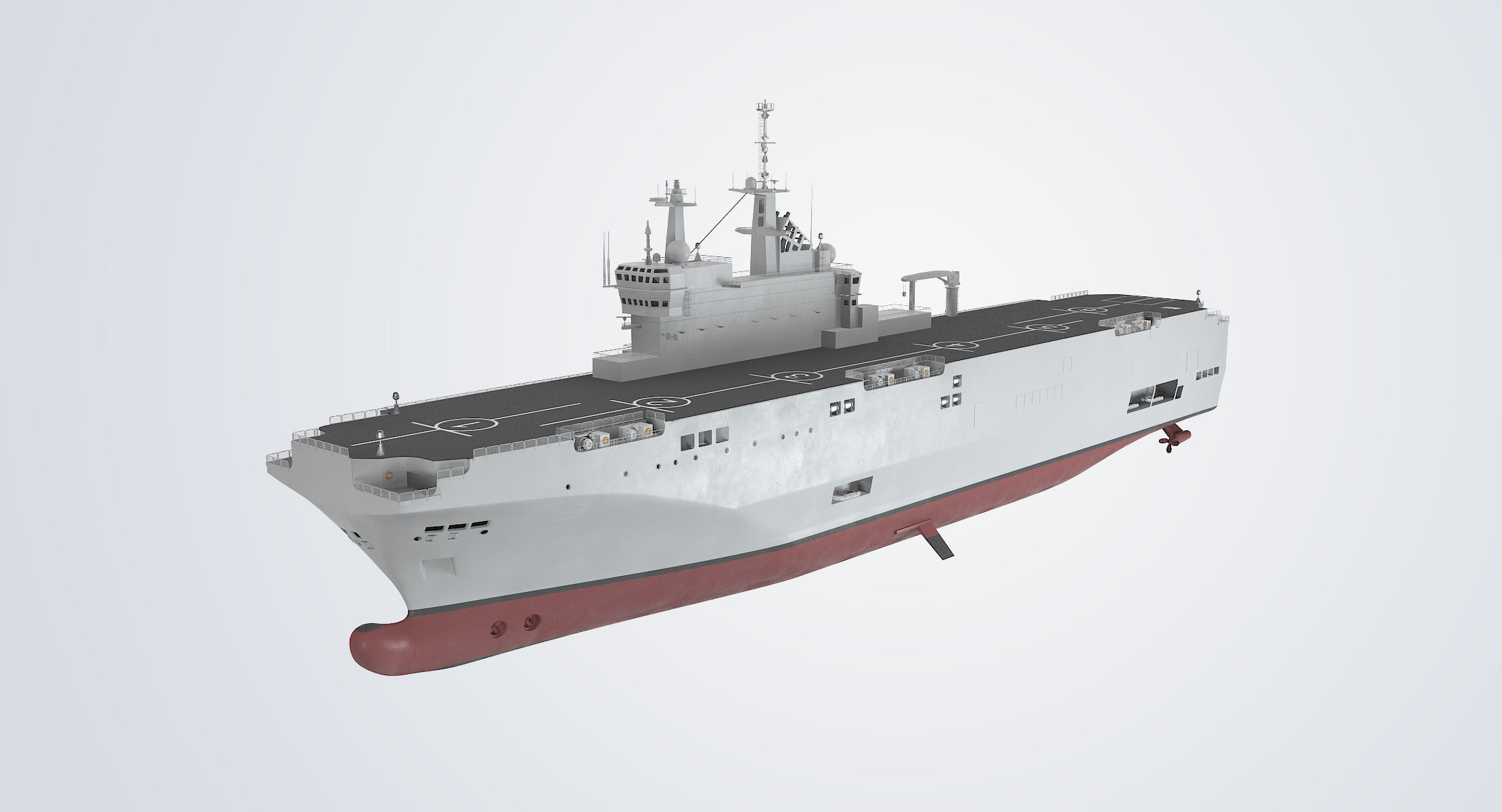 Mistral Class Air Carrier 3D model_11