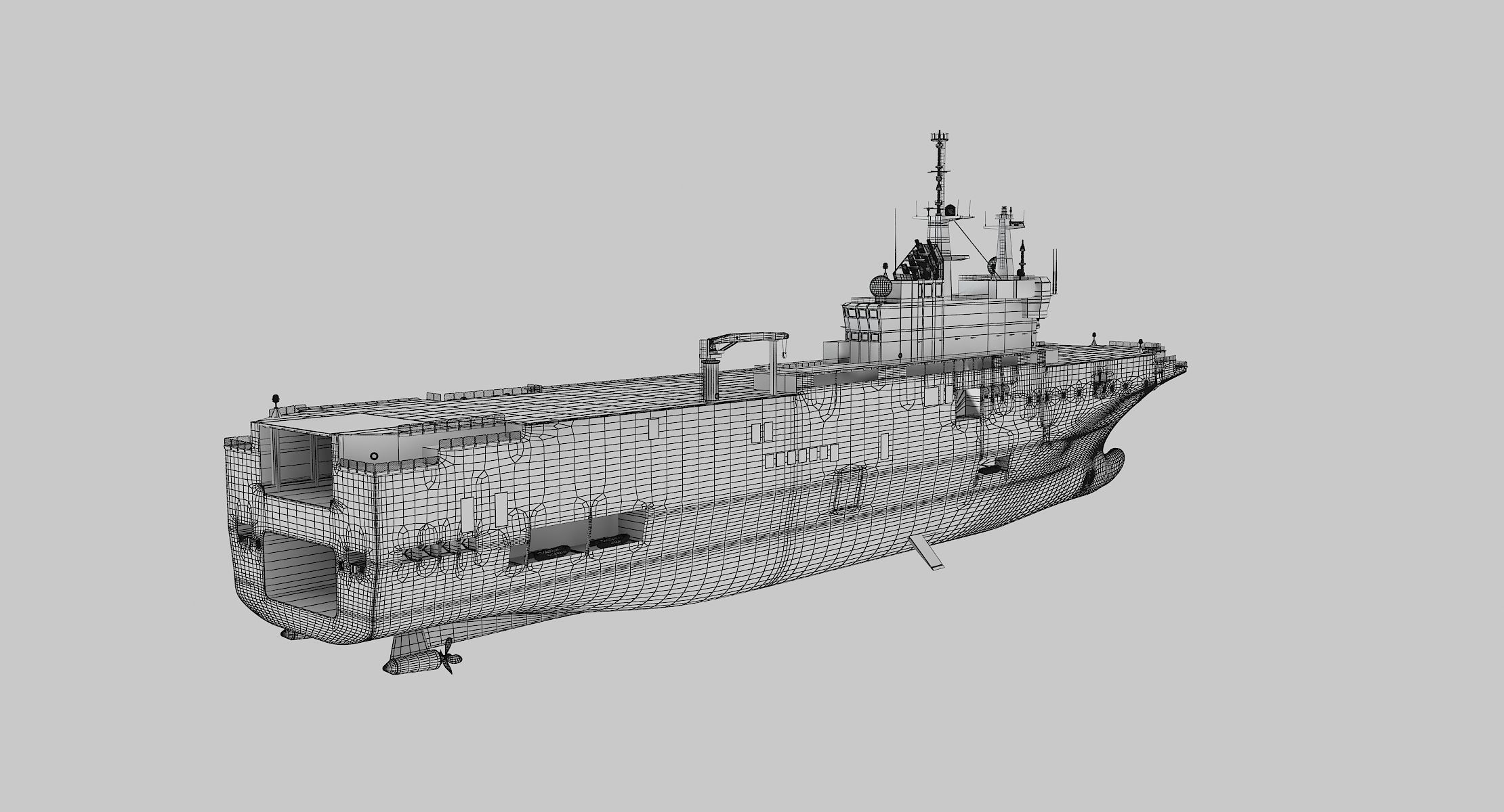 Mistral Class Air Carrier 3D model_6