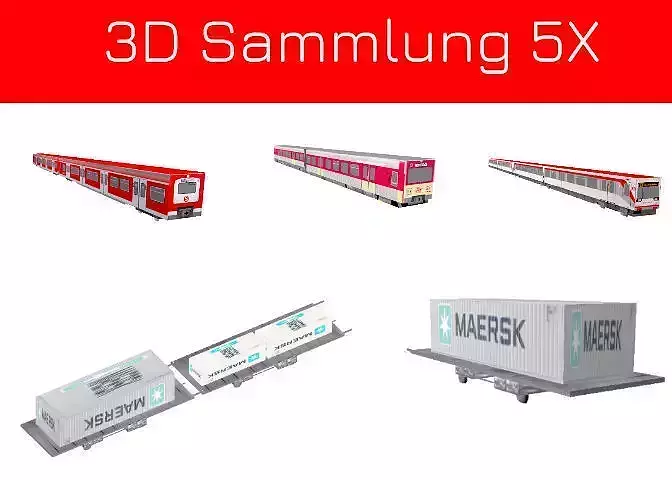 Sammlung - Triebwagen  Containerwagen - Auktion