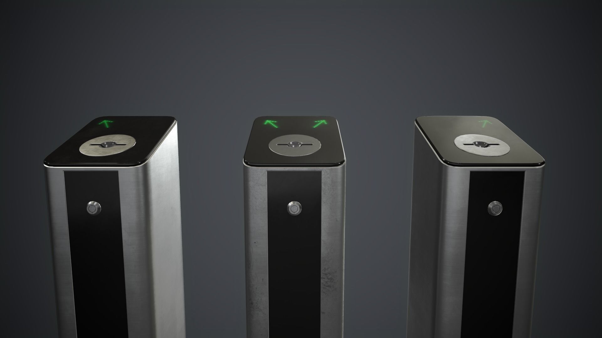 Card Capture Reader 2 PBR Game Ready Low-poly 3D model_2