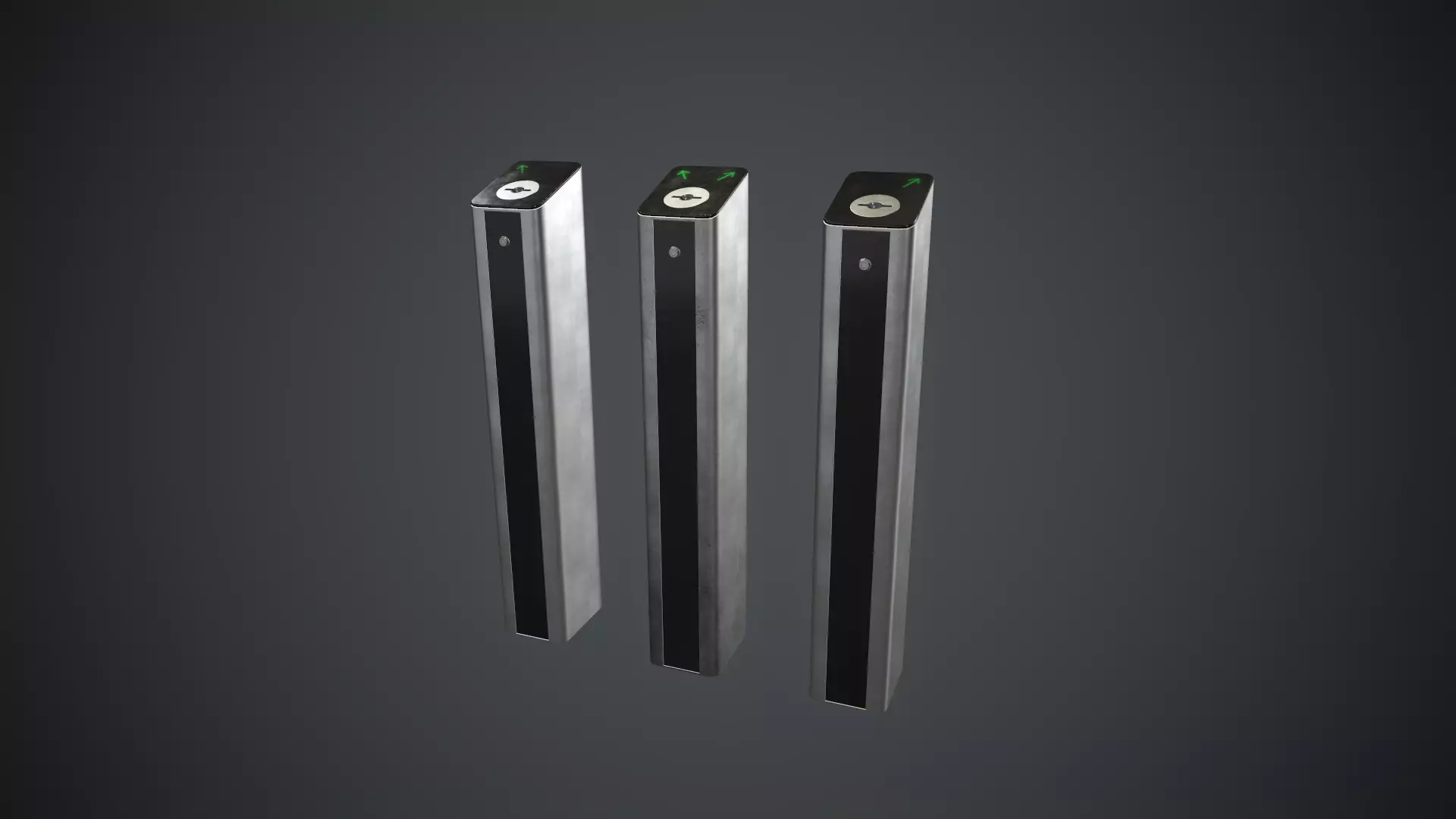 Card Capture Reader 2 PBR Game Ready Low-poly 3D model_0