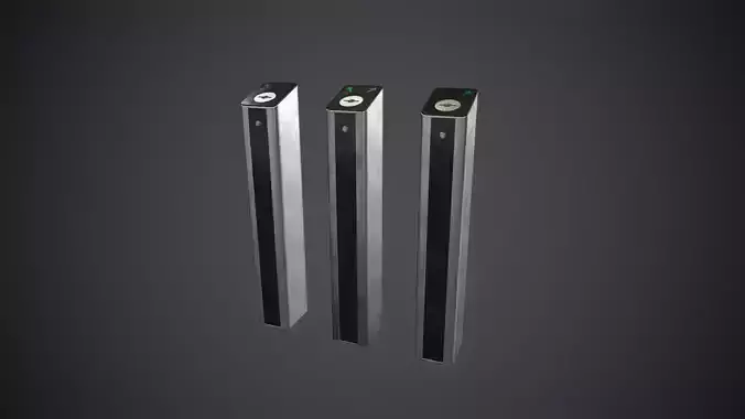 Card Capture Reader 2 PBR Game Ready Low-poly 3D model