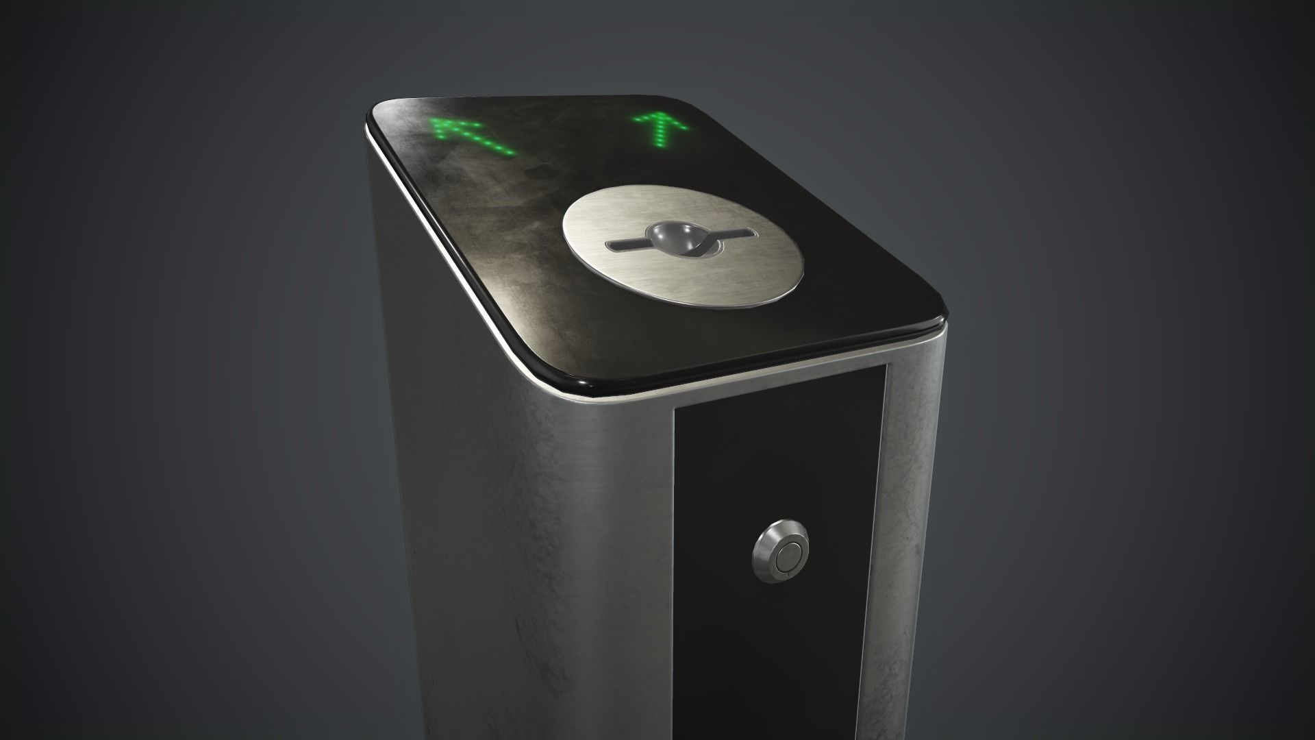 Card Capture Reader 2 PBR Game Ready Low-poly 3D model_10