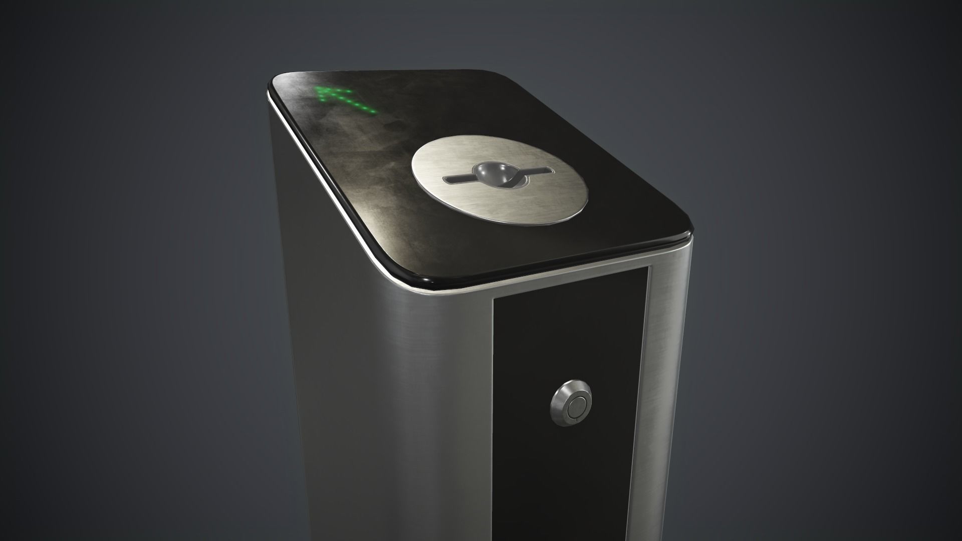 Card Capture Reader 2 PBR Game Ready Low-poly 3D model_8