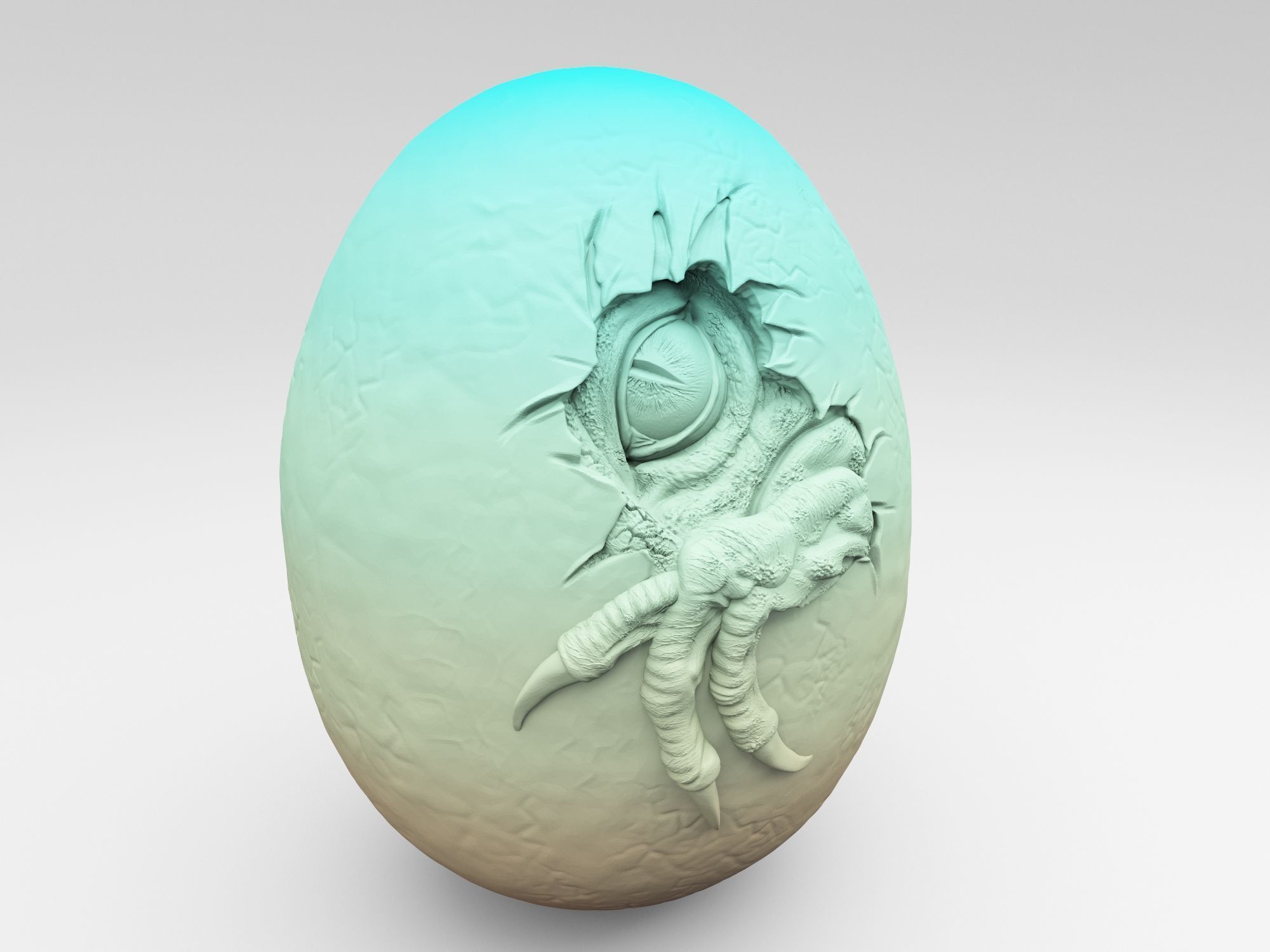 Dinosaur egg for 3D printing 3D model 3D printable | CGTrader