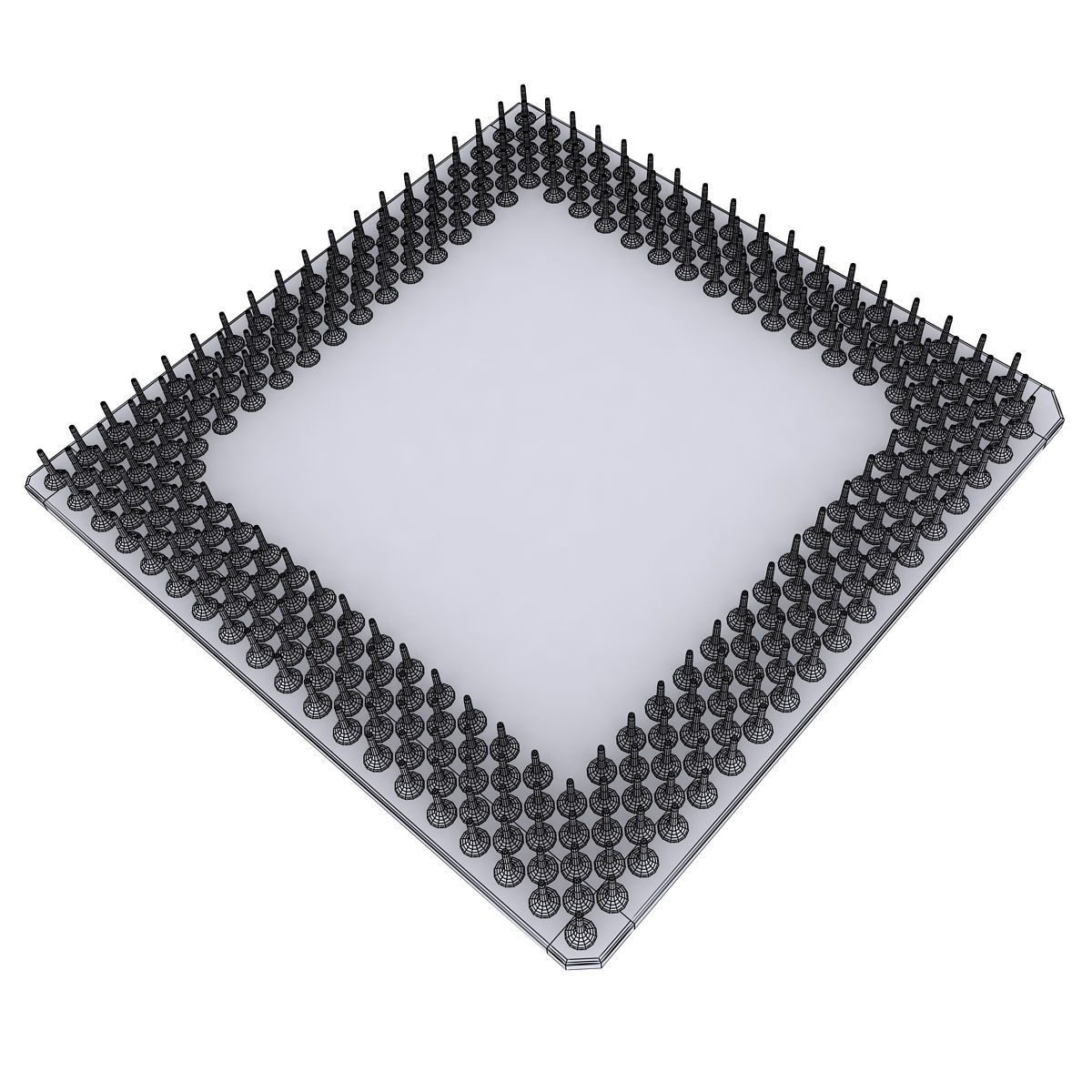 AMD K6-2 CPU 3D model_9