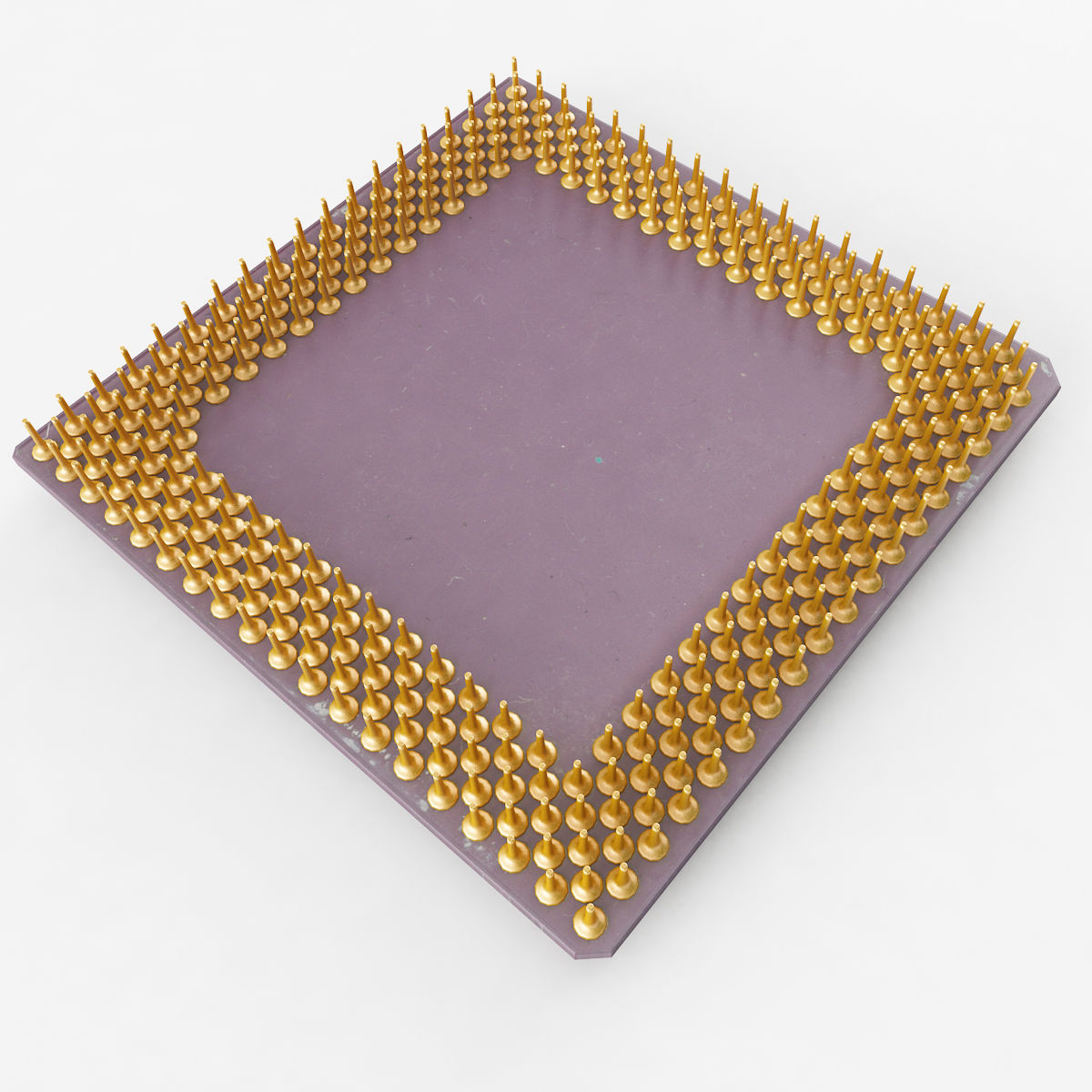 AMD K6-2 CPU 3D model_1