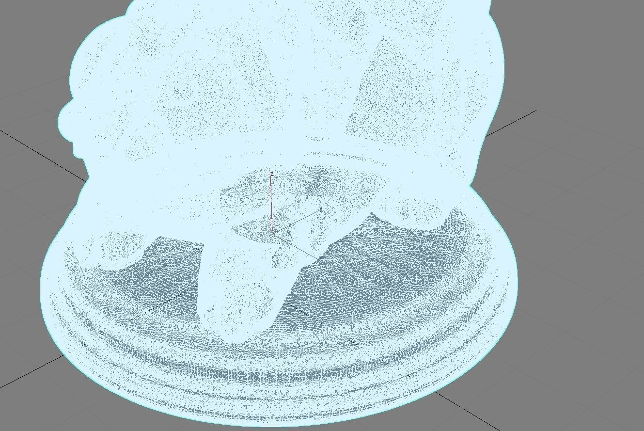 Desktop figure  Playful cat 3D print model_8