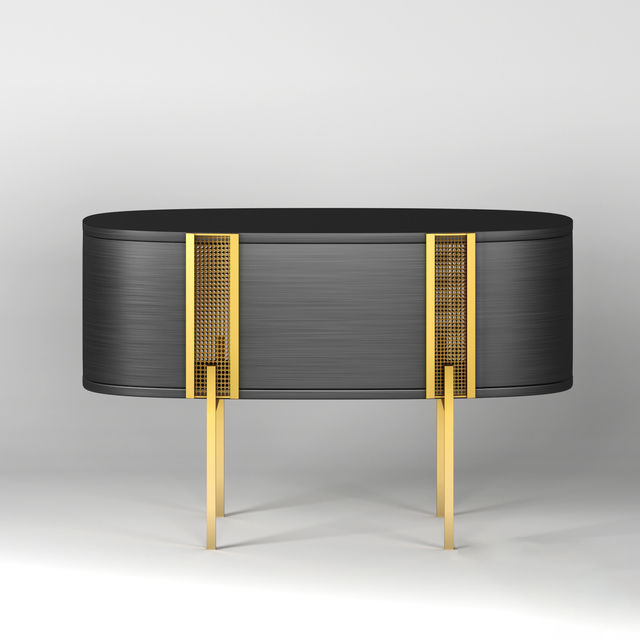 Wardrobes bedside tables closets and nightstands 48 pieces 3D model_35