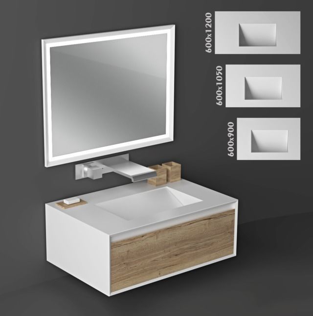 Wardrobes bedside tables closets and nightstands 48 pieces 3D model_3