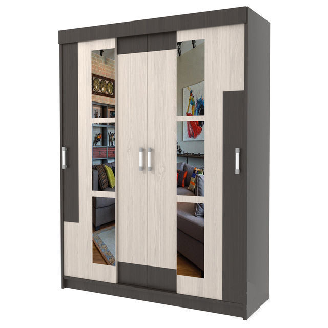 Wardrobes bedside tables closets and nightstands 48 pieces 3D model_40