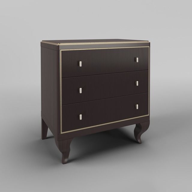 Wardrobes bedside tables closets and nightstands 48 pieces 3D model_47