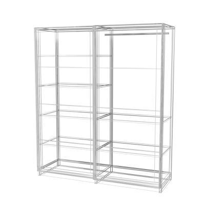 Wardrobes bedside tables closets and nightstands 48 pieces 3D model_52