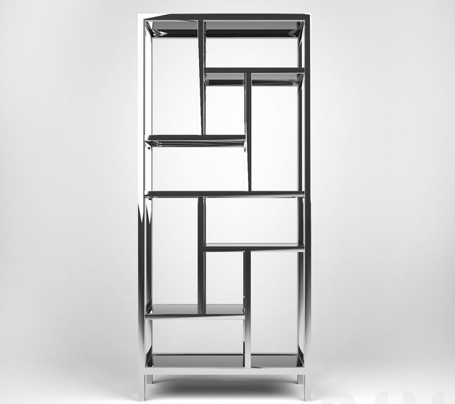 Wardrobes bedside tables closets and nightstands 48 pieces 3D model_6