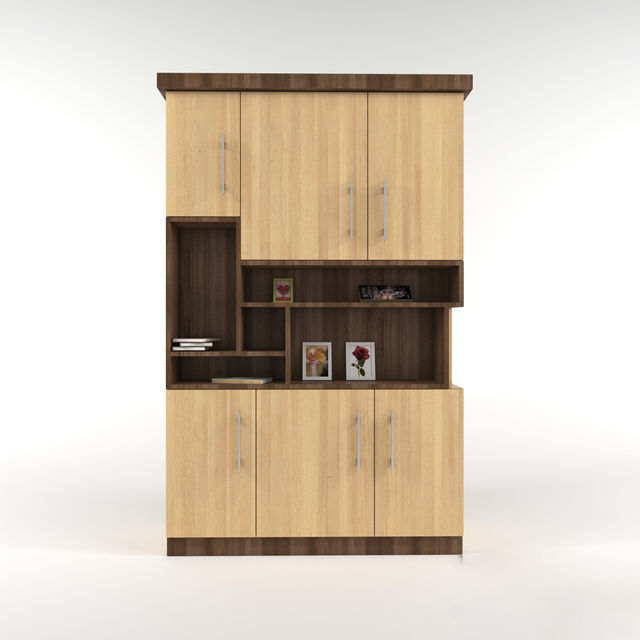 Wardrobes bedside tables closets and nightstands 48 pieces 3D model_37