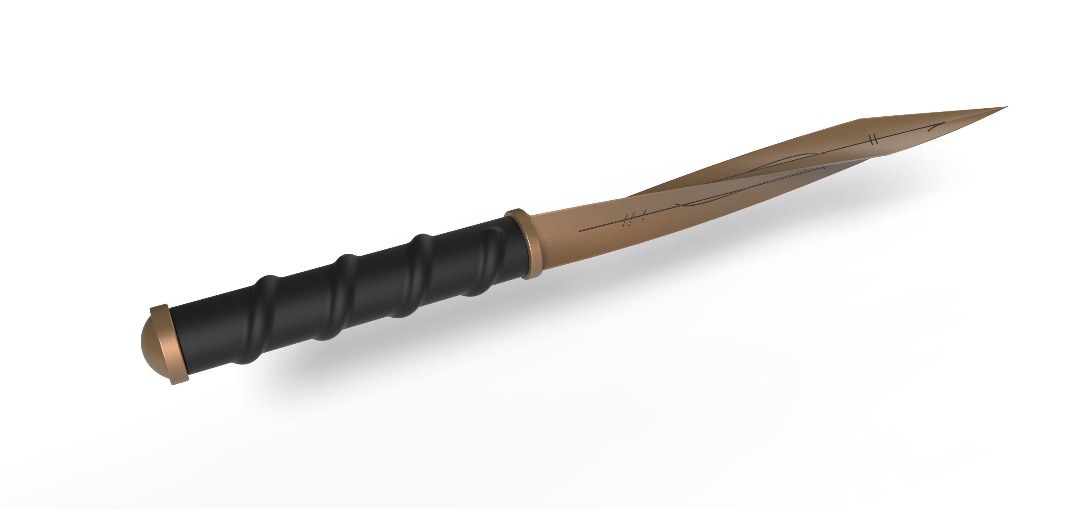 Archangel Blade from Supernatural 3D print model_11