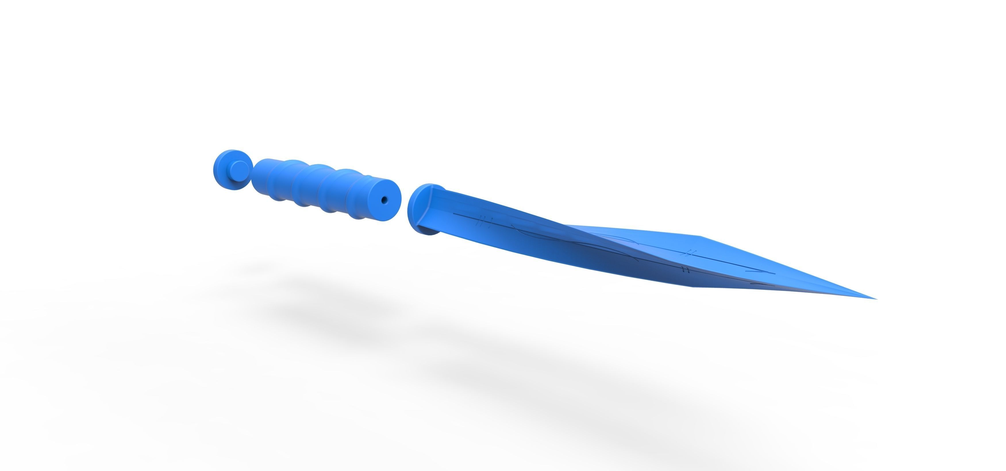 Archangel Blade from Supernatural 3D print model_15