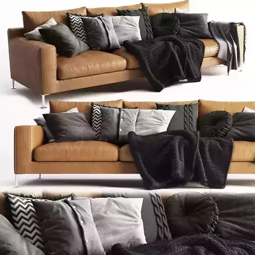 BnB Italia Harry Sofa 3D model