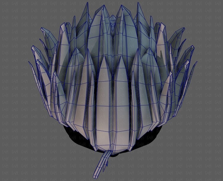 3D Hair style for boy V62 Low-poly 3D model_36