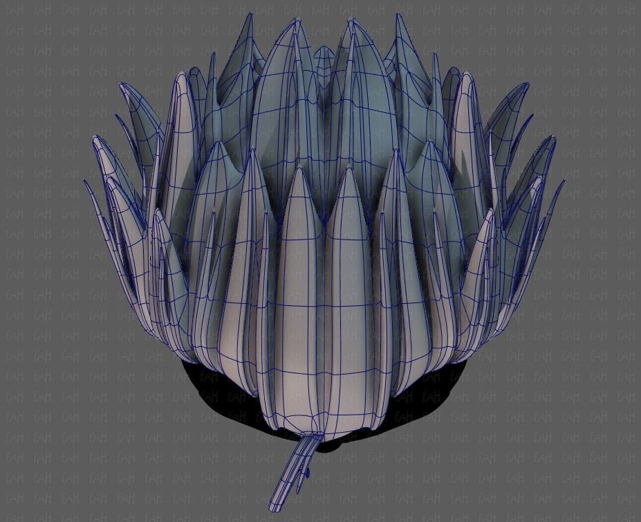 3D Hair style for boy V62 Low-poly 3D model_34