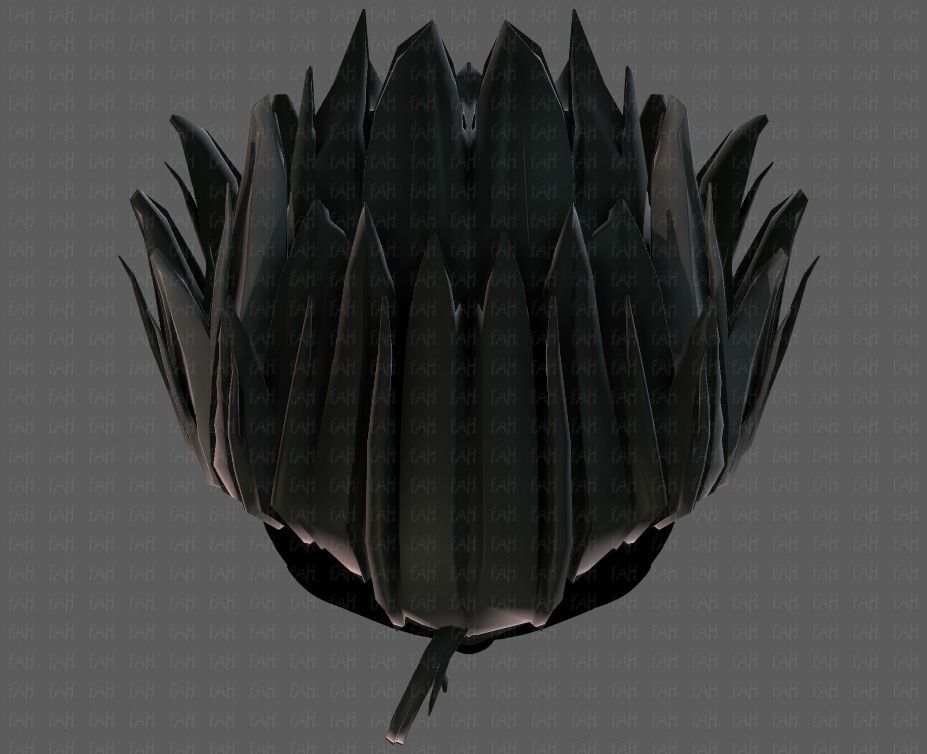 3D Hair style for boy V62 Low-poly 3D model_35