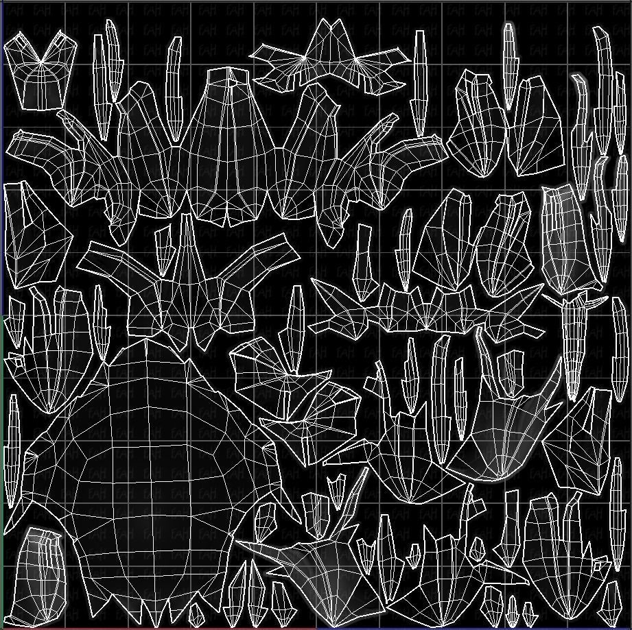 3D Hair style for boy V62 Low-poly 3D model_45