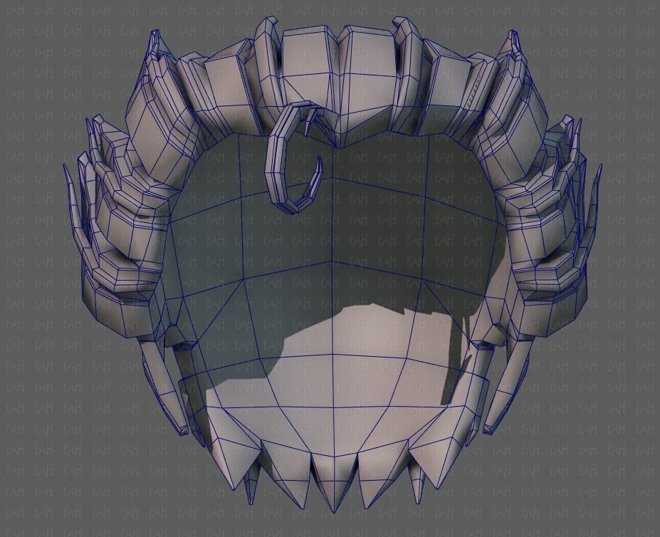 3D Hair style for boy V62 Low-poly 3D model_40