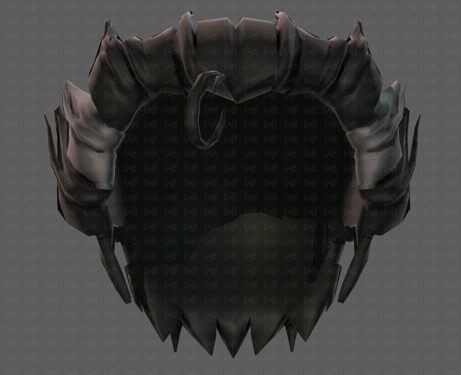 3D Hair style for boy V62 Low-poly 3D model_39