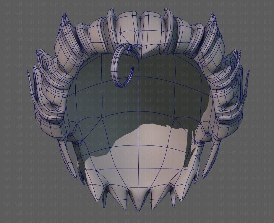 3D Hair style for boy V62 Low-poly 3D model_38