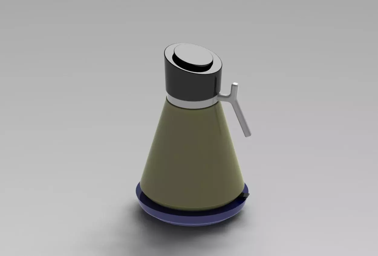 Glass kettle 3D print model