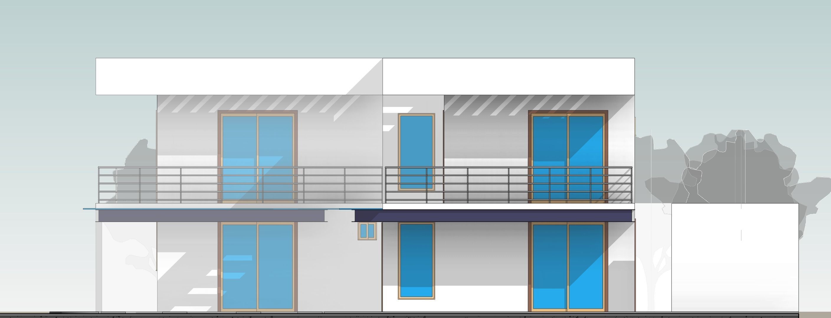 MAYAHUEL HOUSE by DOCE INGENIEROS ARQUITECTOS - AUTODESK REVIT 3D model_11