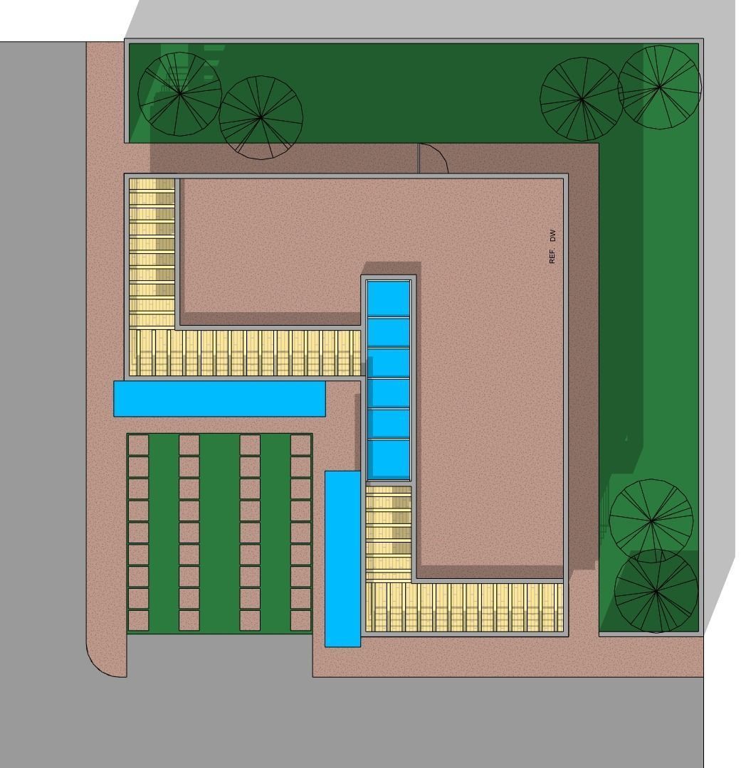 MAYAHUEL HOUSE by DOCE INGENIEROS ARQUITECTOS - AUTODESK REVIT 3D model_10