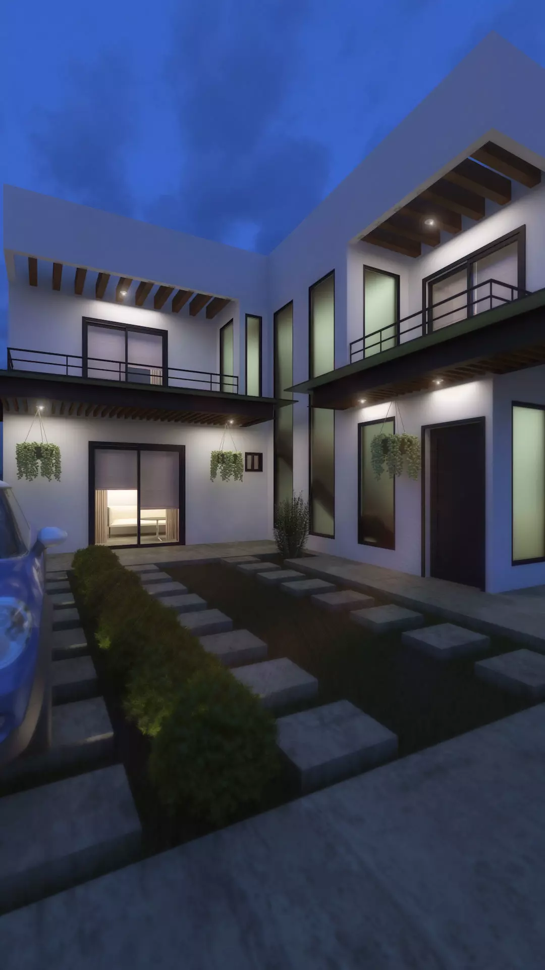 MAYAHUEL HOUSE by DOCE INGENIEROS ARQUITECTOS - AUTODESK REVIT 3D model_0