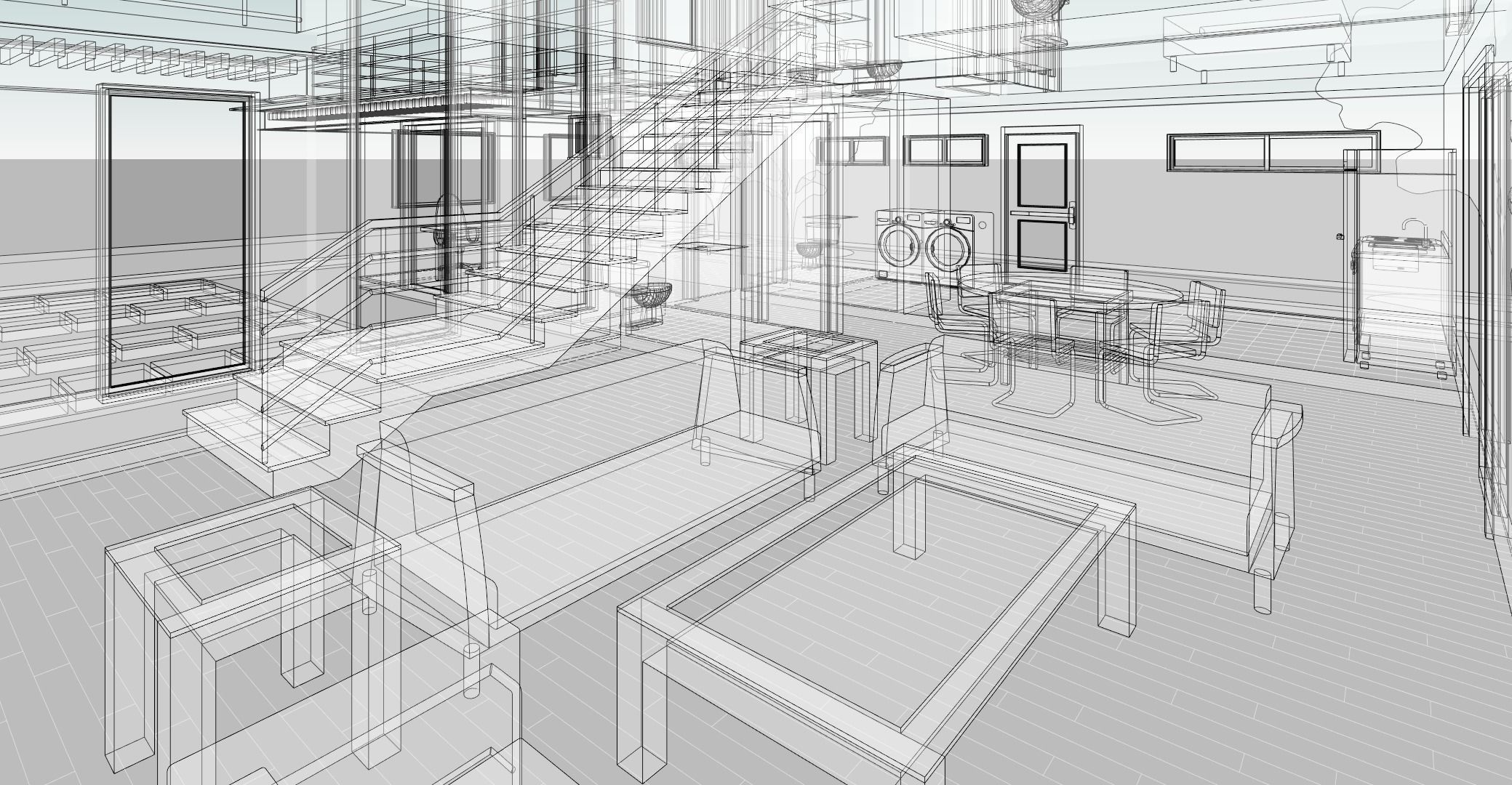 MAYAHUEL HOUSE by DOCE INGENIEROS ARQUITECTOS - AUTODESK REVIT 3D model_14