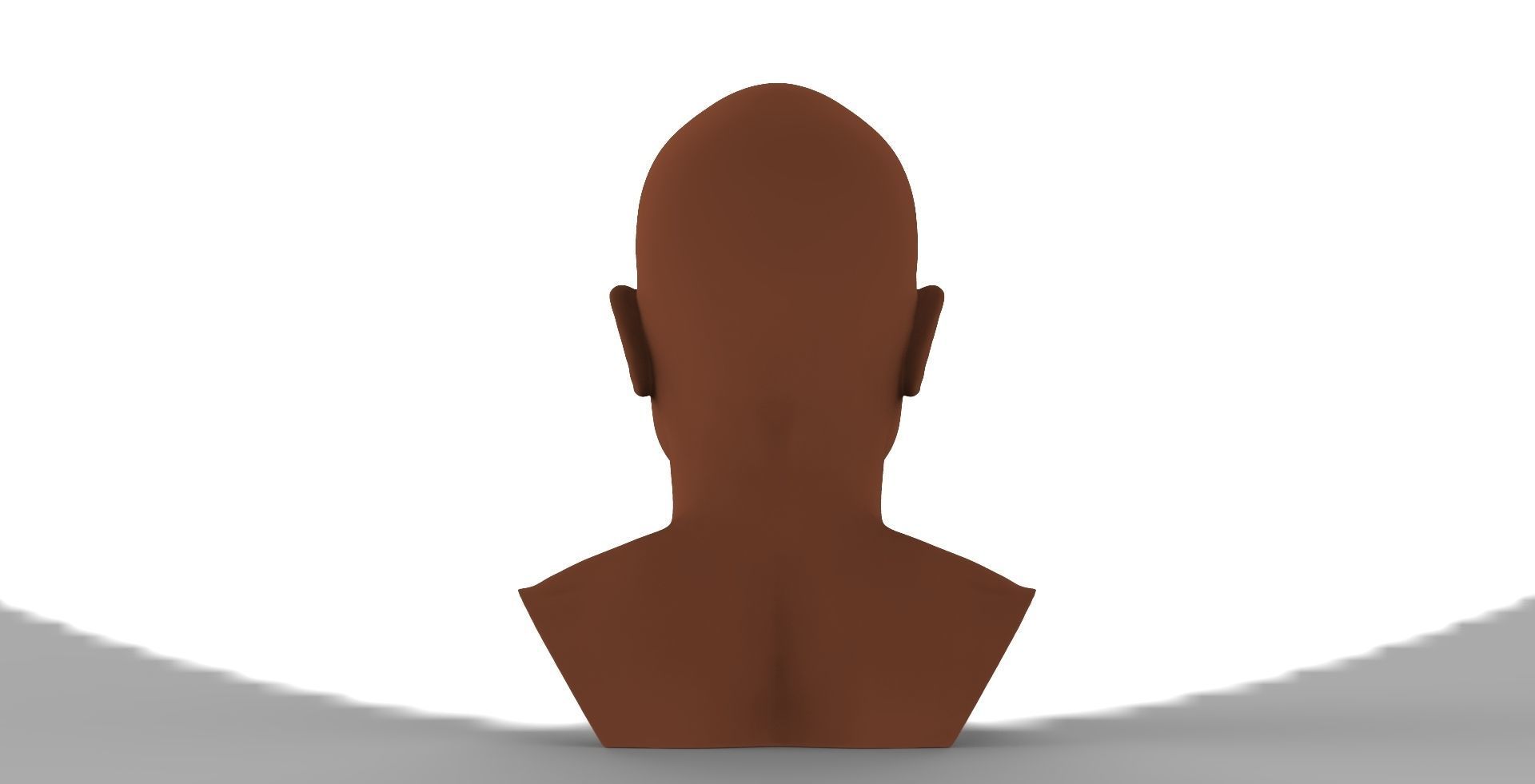 Tupac Shakur bust ready for full color 3D printing 3D print model_5