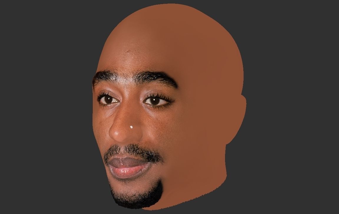 Tupac Shakur 3D model_21