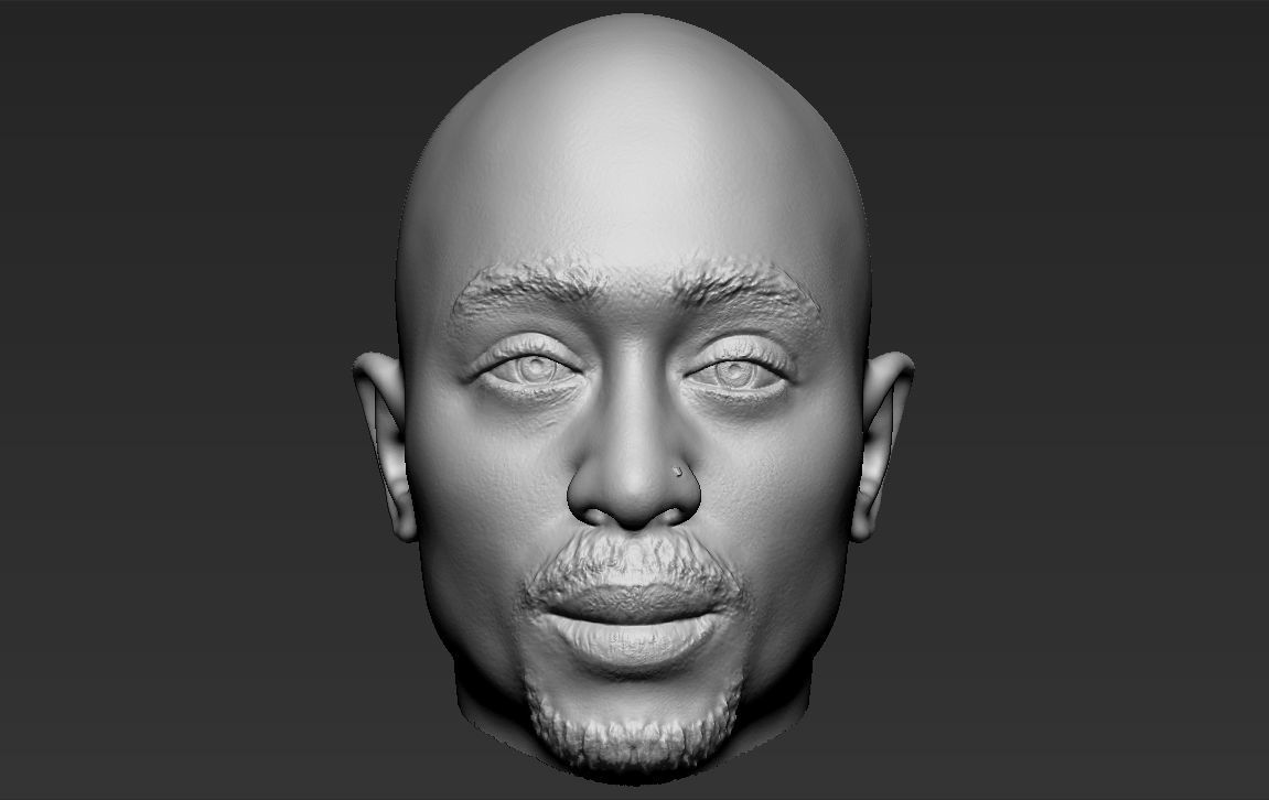 Tupac Shakur 3D model_23