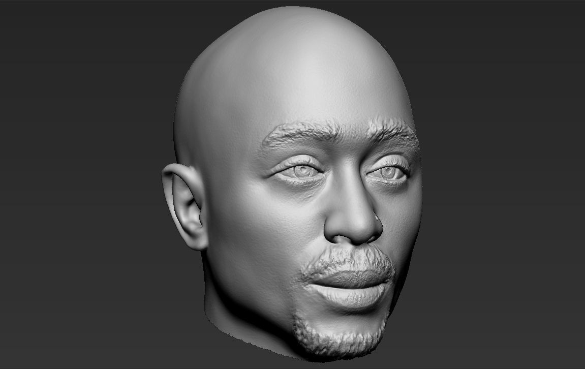 Tupac Shakur 3D model_32