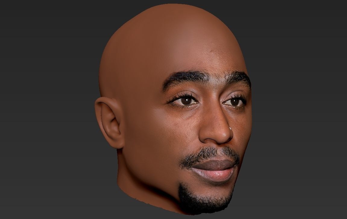 Tupac Shakur 3D model_17