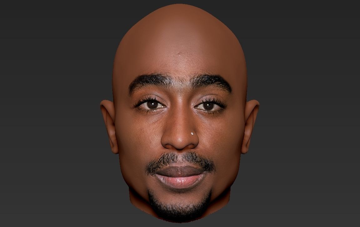 Tupac Shakur 3D model_16