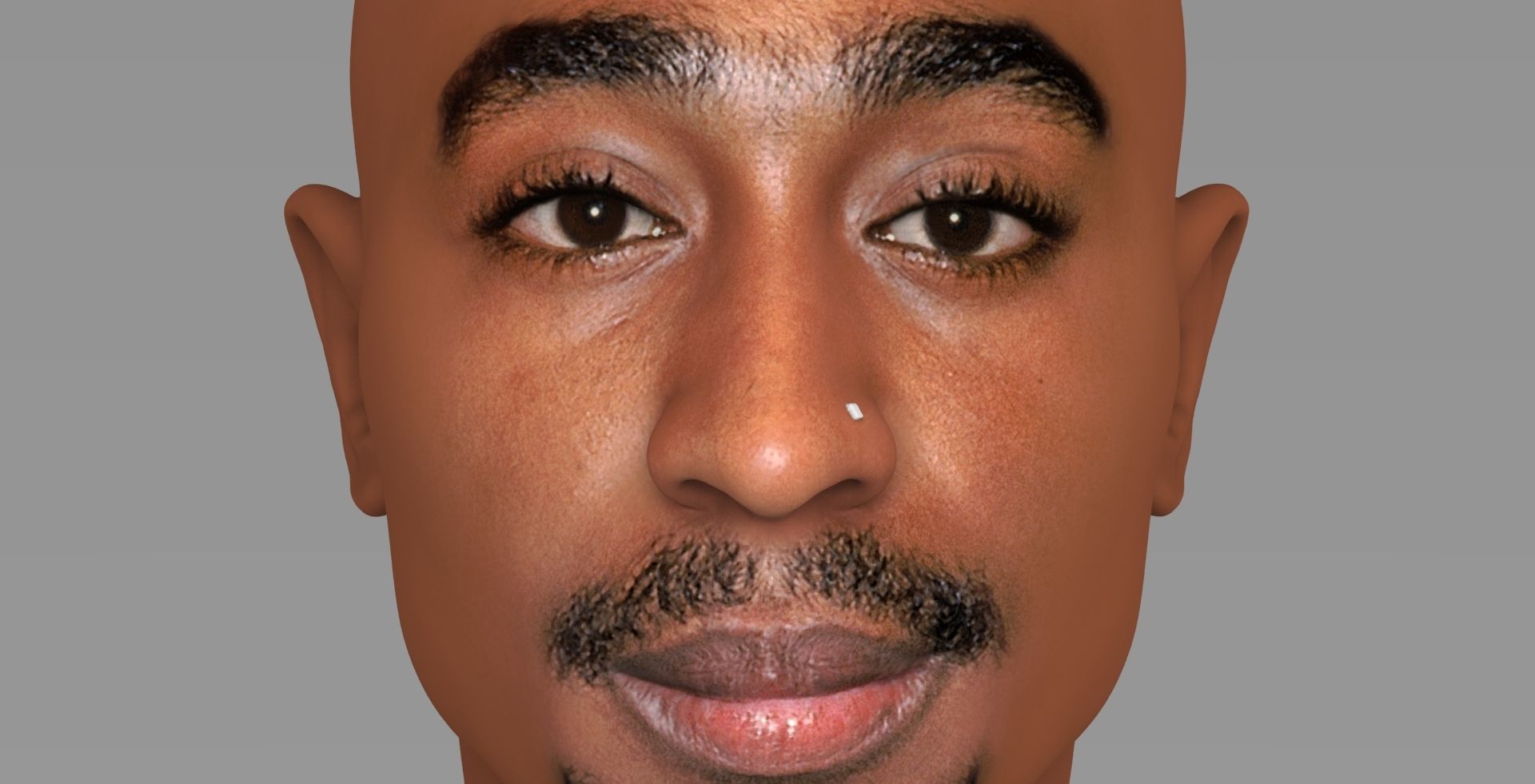 Tupac Shakur 3D model_12