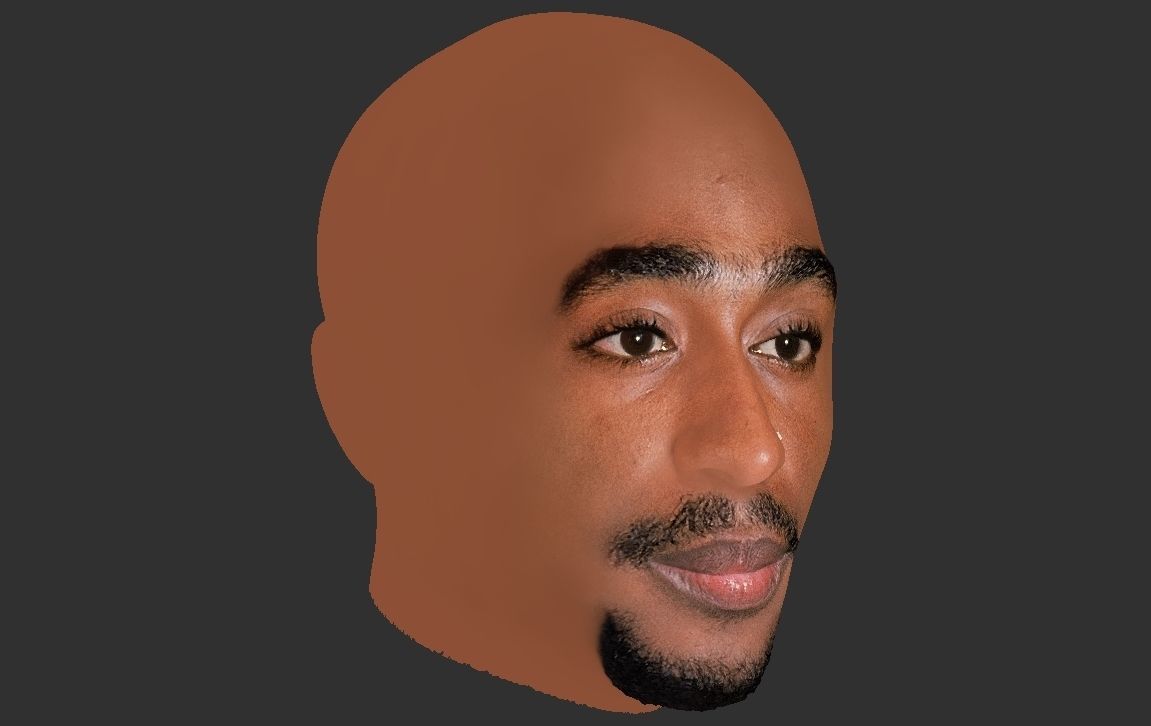 Tupac Shakur 3D model_20