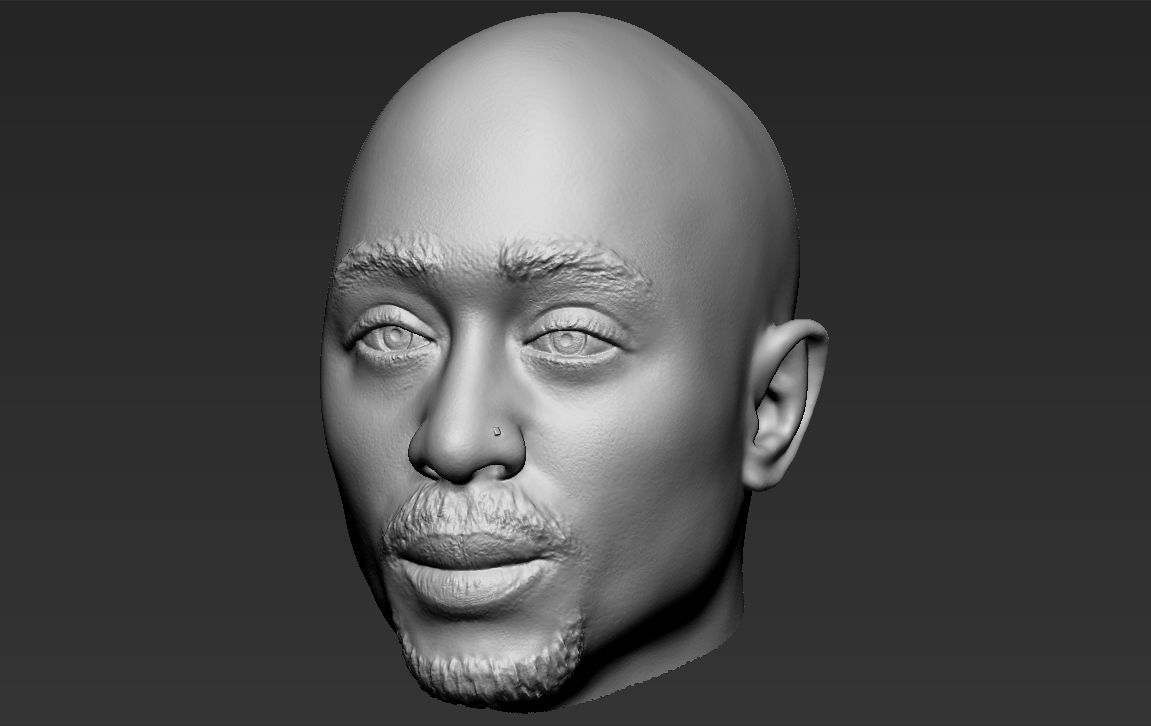 Tupac Shakur 3D model_24