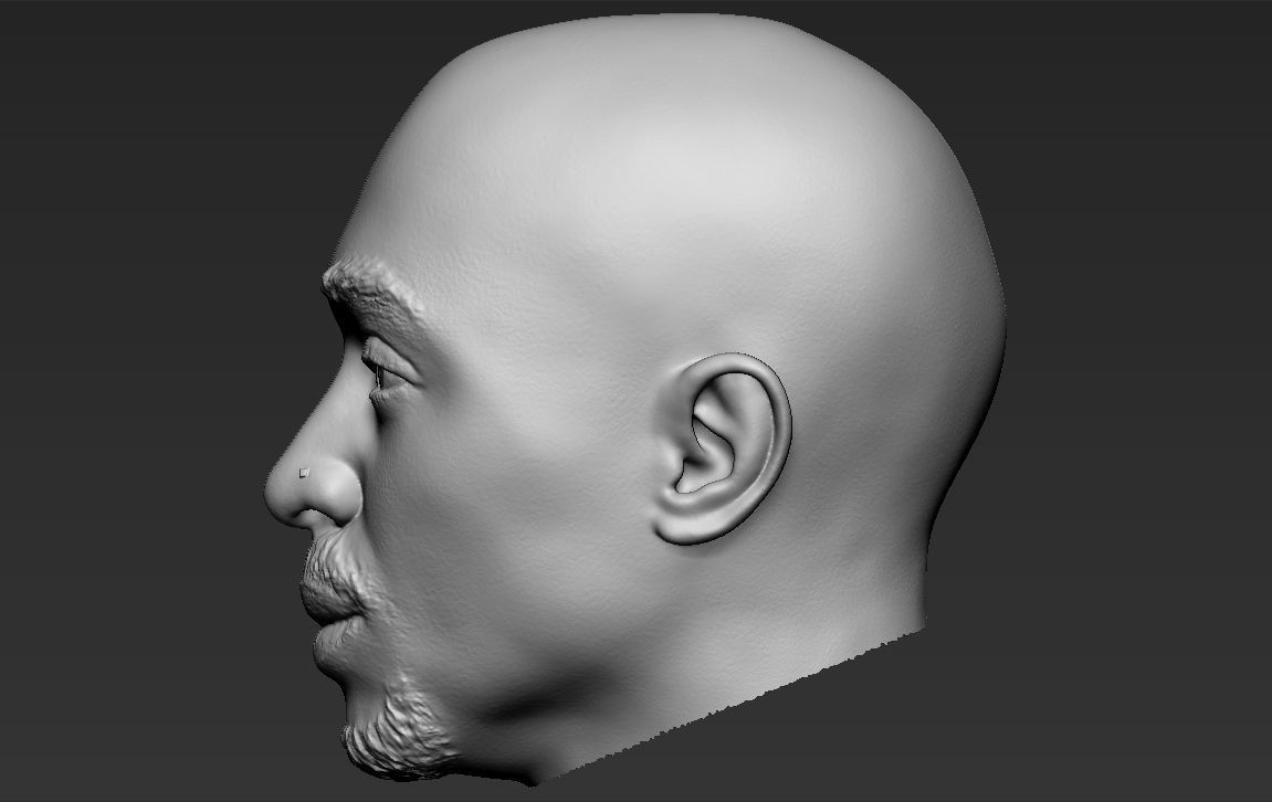 Tupac Shakur 3D model_26