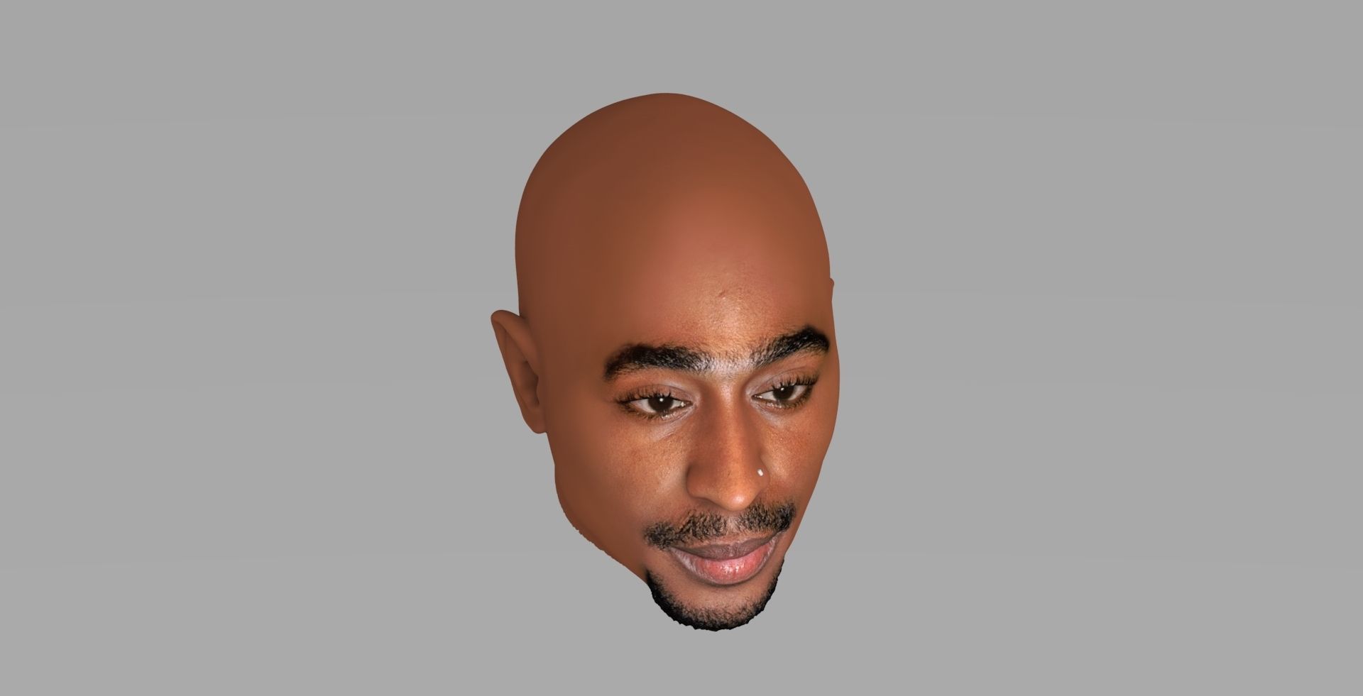 Tupac Shakur 3D model_10